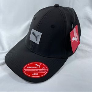 Puma Logo Cap Adult Stretch Fit L/XL